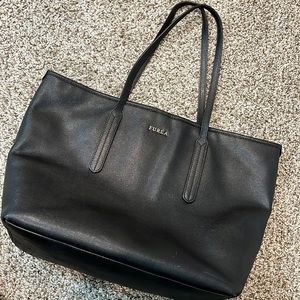 Furla Leather Saffiano Tote